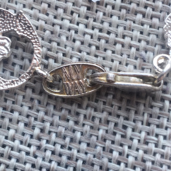 Signed Sterling Silver My Way Claddagh Irish Bracelet - Picture 3 of 4